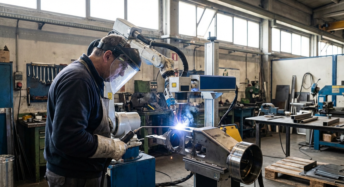 Saldatura a laser: precisione e sostenibilità con Emmebi System